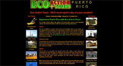 Desktop Screenshot of ecoactiontours.com